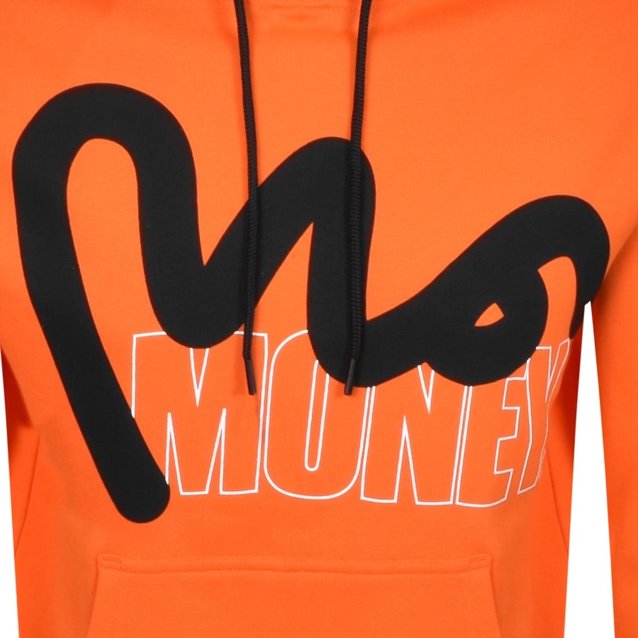 Alternative Image for ProductMoney Stencil Block Logo Hoodie Orange3